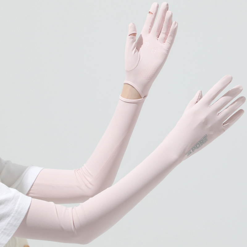 Touch Screen Gloves - Женский чехол с УФ-защитой и длинным