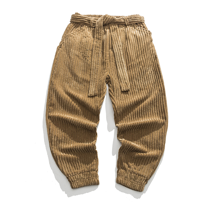 Corduroy Pant Warm - Мужские толстые вельветовые брюки 2026, мужские