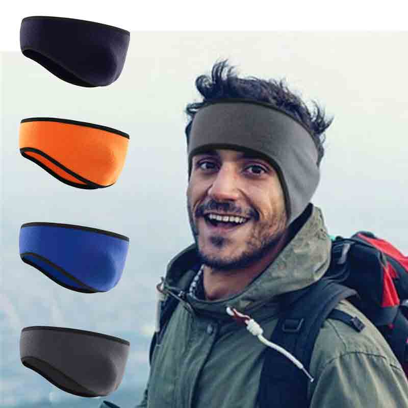 Fleece Ear Warmer Band - 1 шт., зимние флисовые наушники для