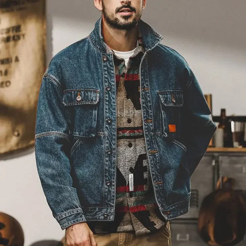 Down Jacket Packable - Зима 2025 г. Свободное ковбойское пальто