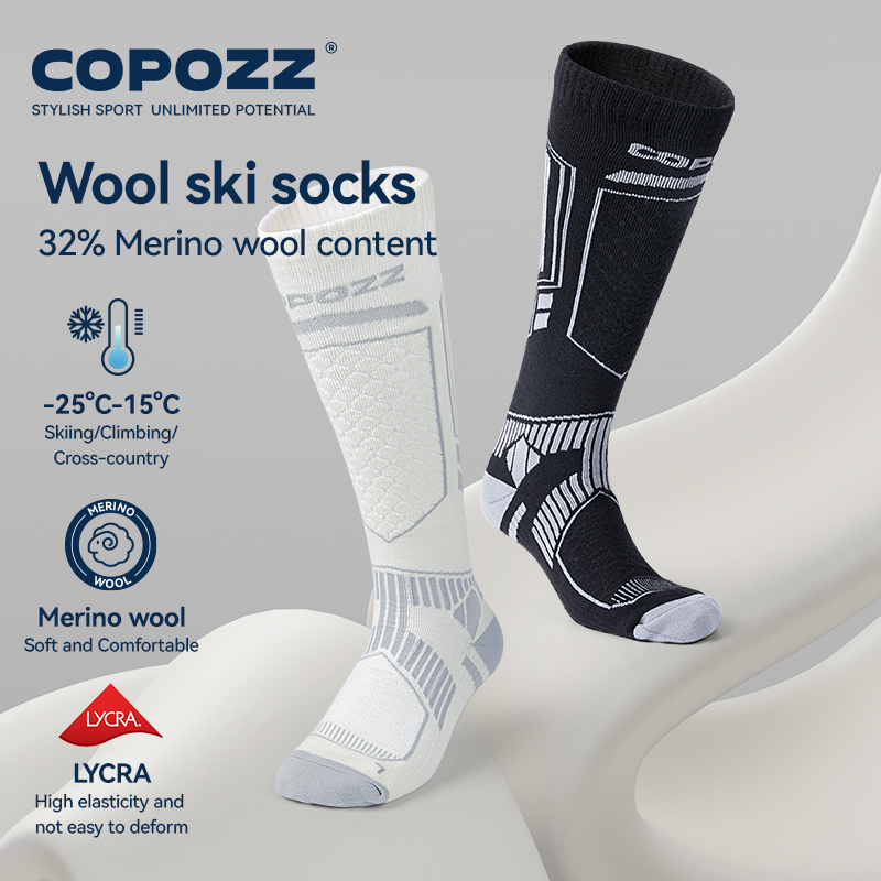 Thermal Sock Wool - COPOZZ новые зимние лыжные носки для