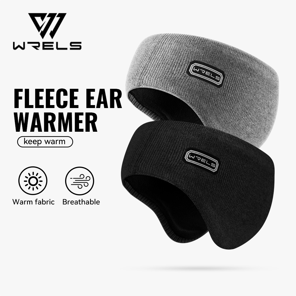 Winter Headband Fleece - Флисовая повязка-наушники WRELS: зимняя эластичная противоскользящая