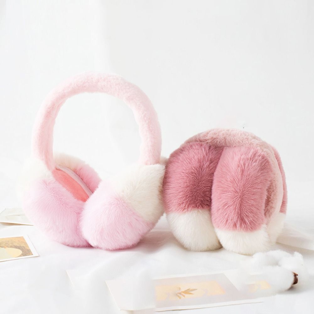 Earmuffs Foldable - Модные наушники из искусственного меха ярких