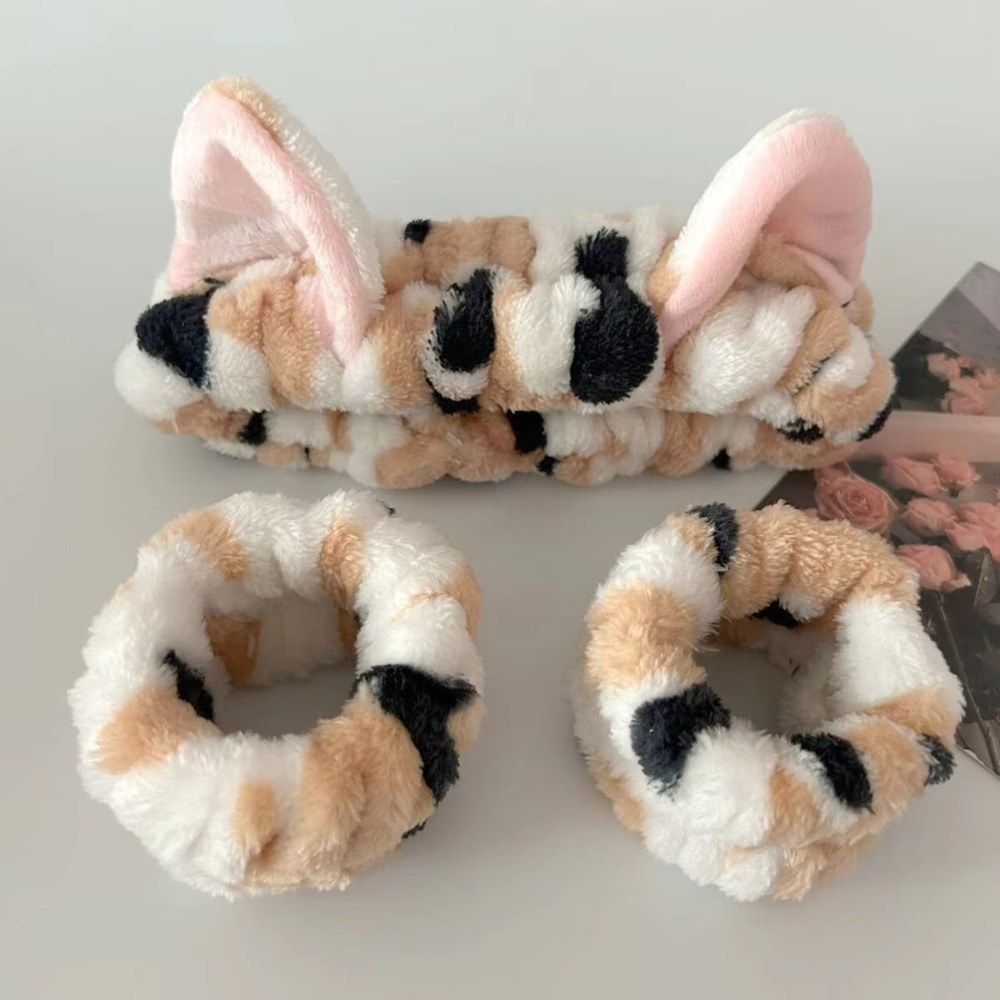 Winter Headband Fleece - 3 шт./компл., плюшевая повязка на голову