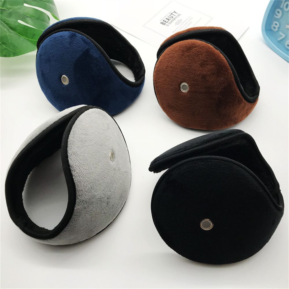 Fleece Ear Warmer Band - Мужские наушники, зимние грелки для ушей,