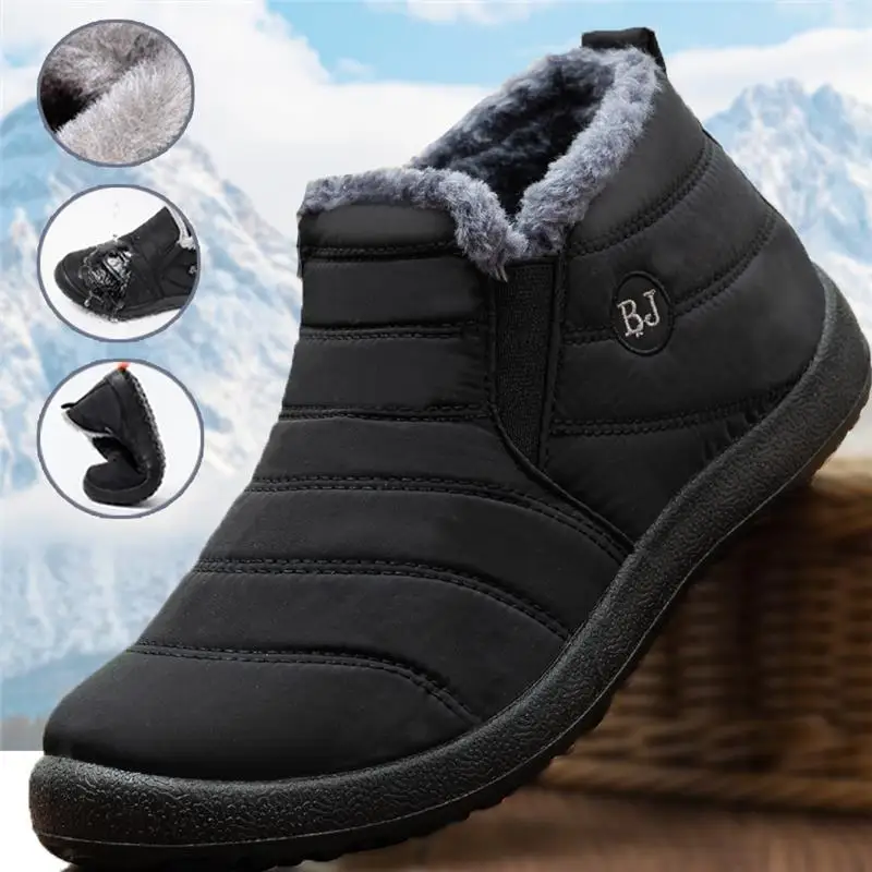 Waterproof Winter Boot - Модные мужские зимние ботинки до щиколотки,