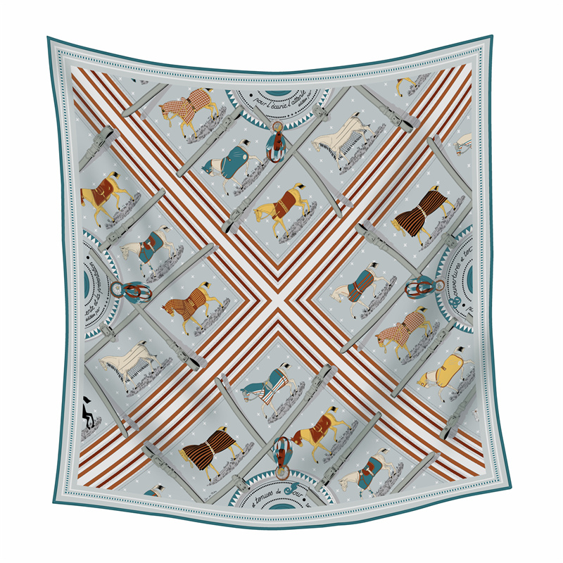 Cashmere Pashmina Wrap - Шелковый кашемировый шарф 90 см с