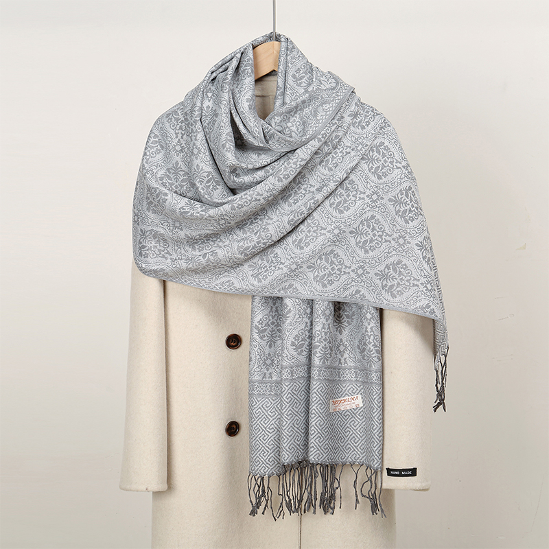 Cashmere Pashmina Wrap - 2024, роскошный толстый кашемировый шарф, женский