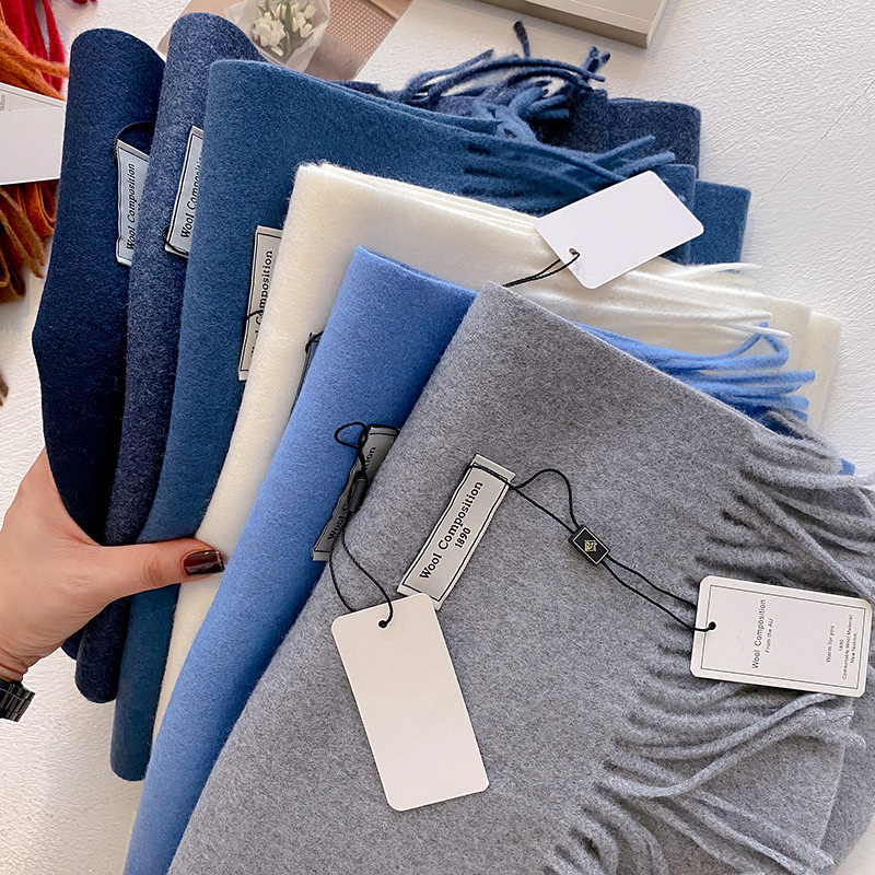 Cashmere Pashmina Wrap - 2024, зимний шерстяной шарф для женщин,