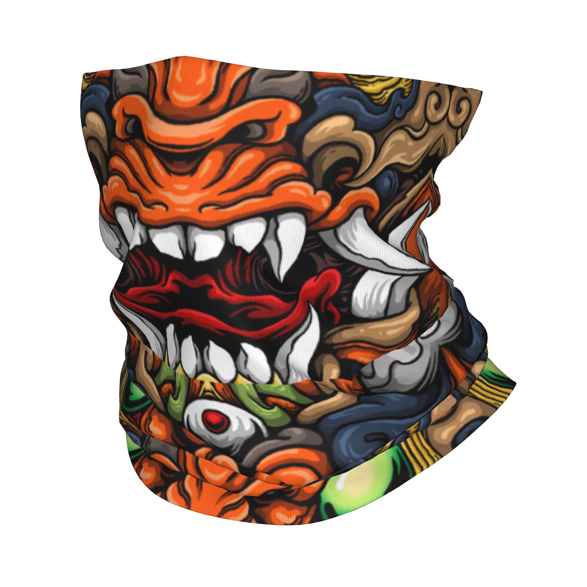 Neck Gaiter Fleece - Зимняя повязка на голову Samurai Demon