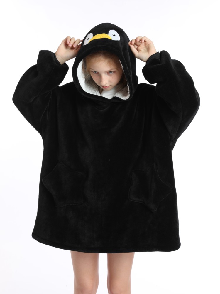 Sherpa Hoodie Fleece - Зимнее одеяло из шерпы, толстовка для