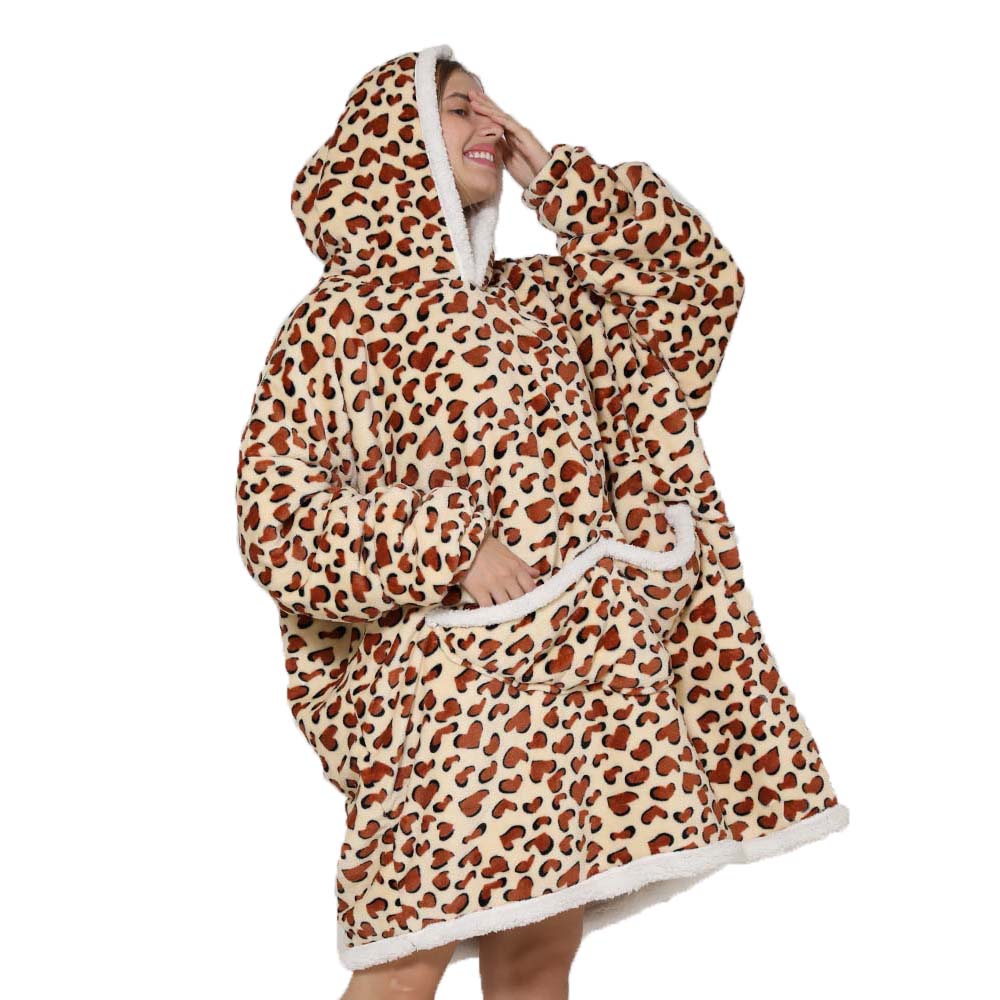 Одеяло Женское зимнее флисовое – обзор и цена Sherpa Hoodie Fleece