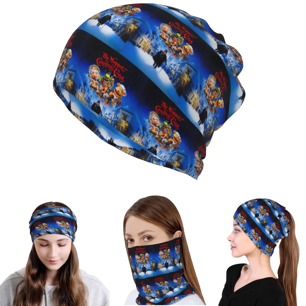 Бандана-шарф Muppet Christmas  – обзор и цена Knit Beanie Hat Warm