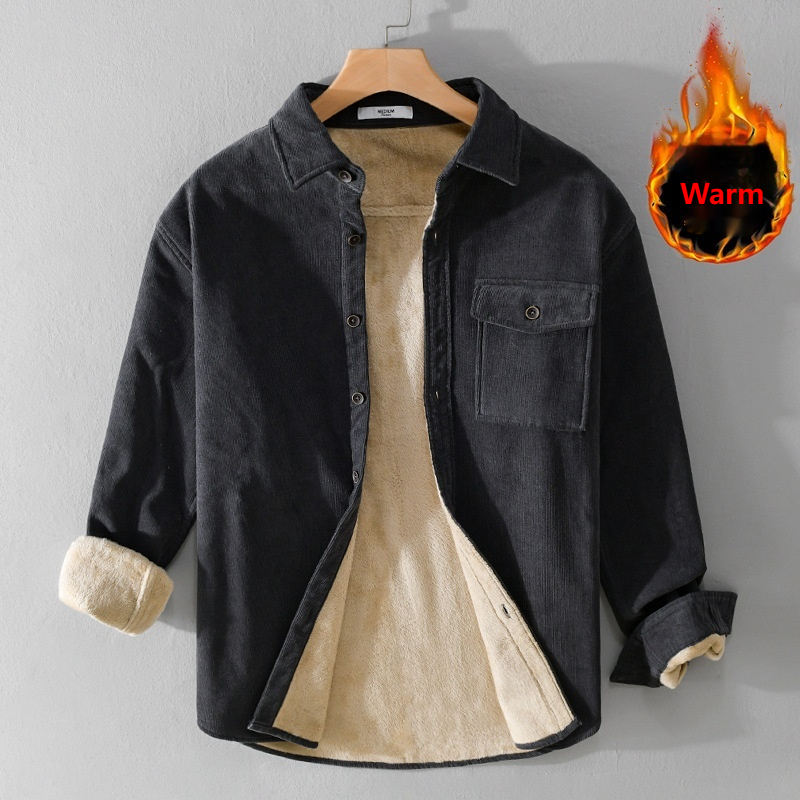 Мужская вельветовая куртка-руб – обзор и цена Flannel Shirt Lined