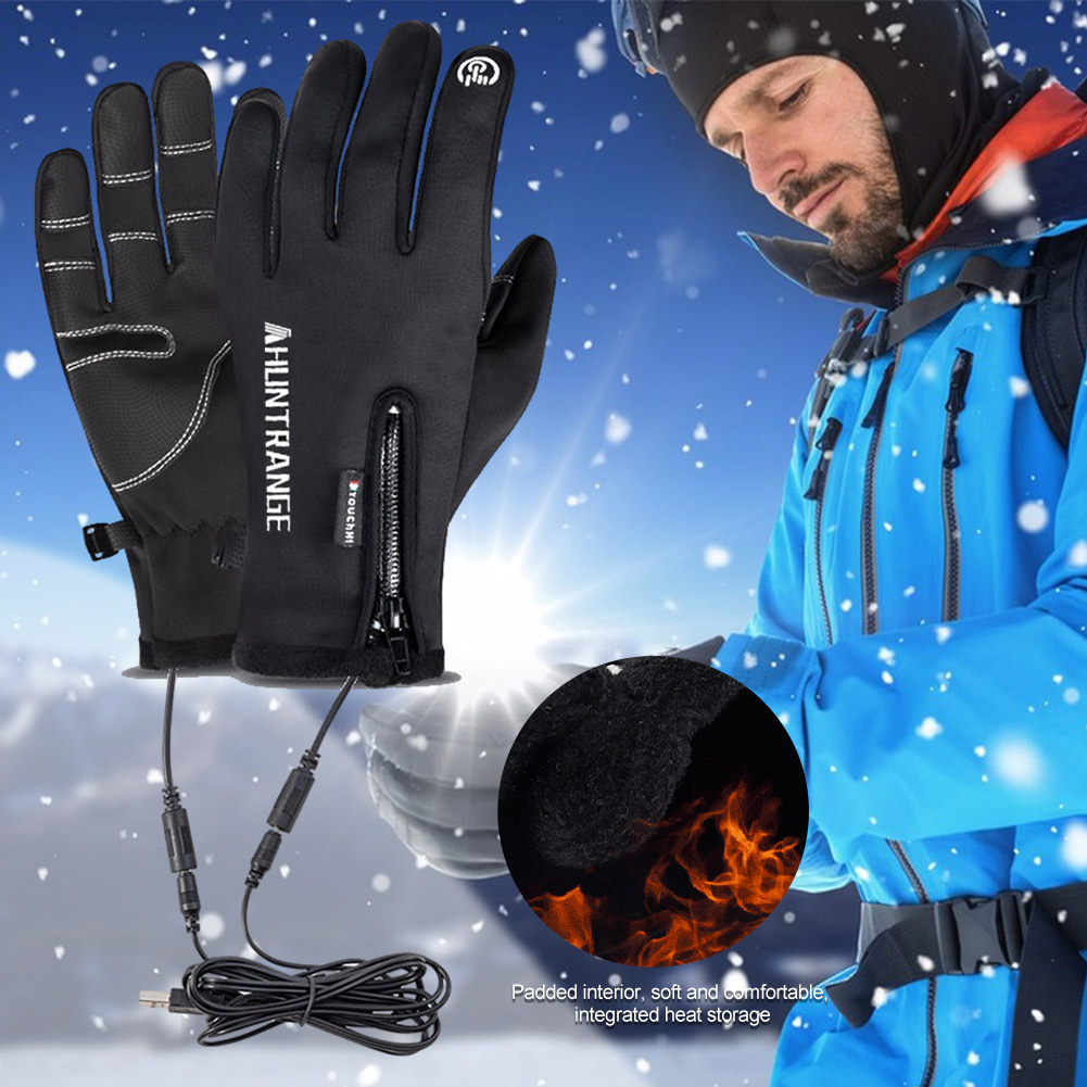 Зимние лыжные перчатки с USB-п – обзор и цена Touch Screen Gloves