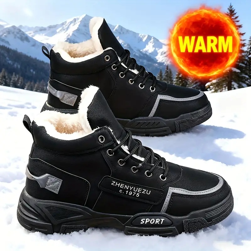 Мужские осенне-зимние высокие  – обзор и цена Waterproof Winter Boot