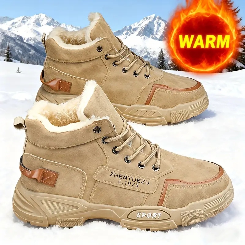 Мужские осенне-зимние высокие  – обзор и цена Waterproof Winter Boot