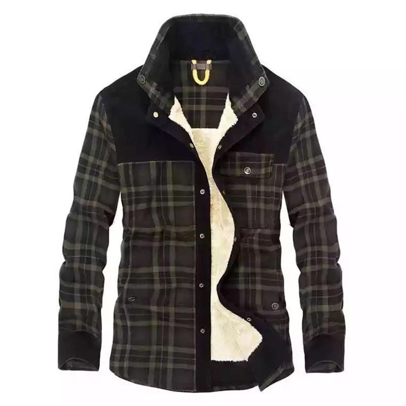 Мужская винтажная фланелевая р – обзор и цена Flannel Shirt Lined
