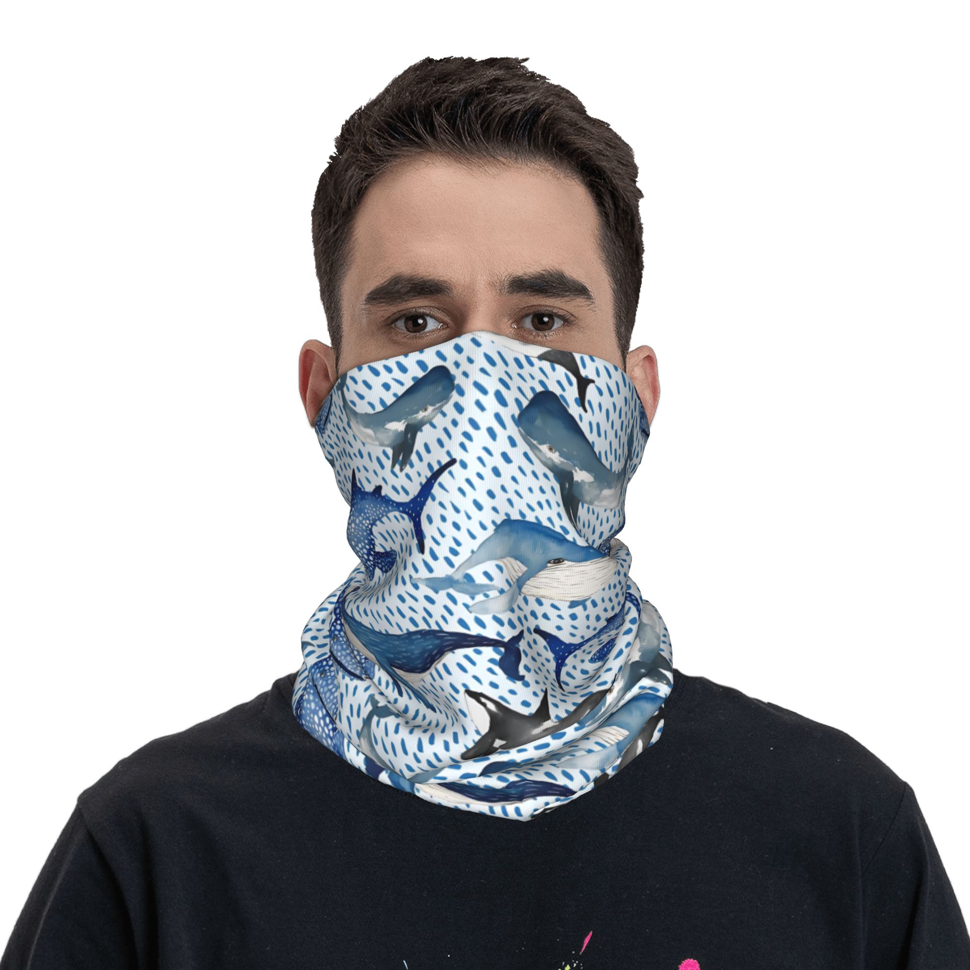 Зимняя повязка на голову с син – обзор и цена Neck Gaiter Fleece