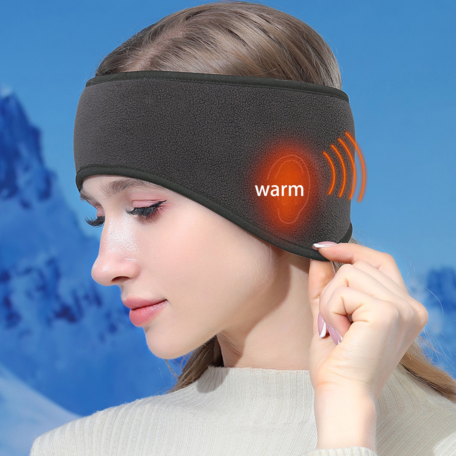Легкие зимние флисовые термона – обзор и цена Fleece Ear Warmer Band