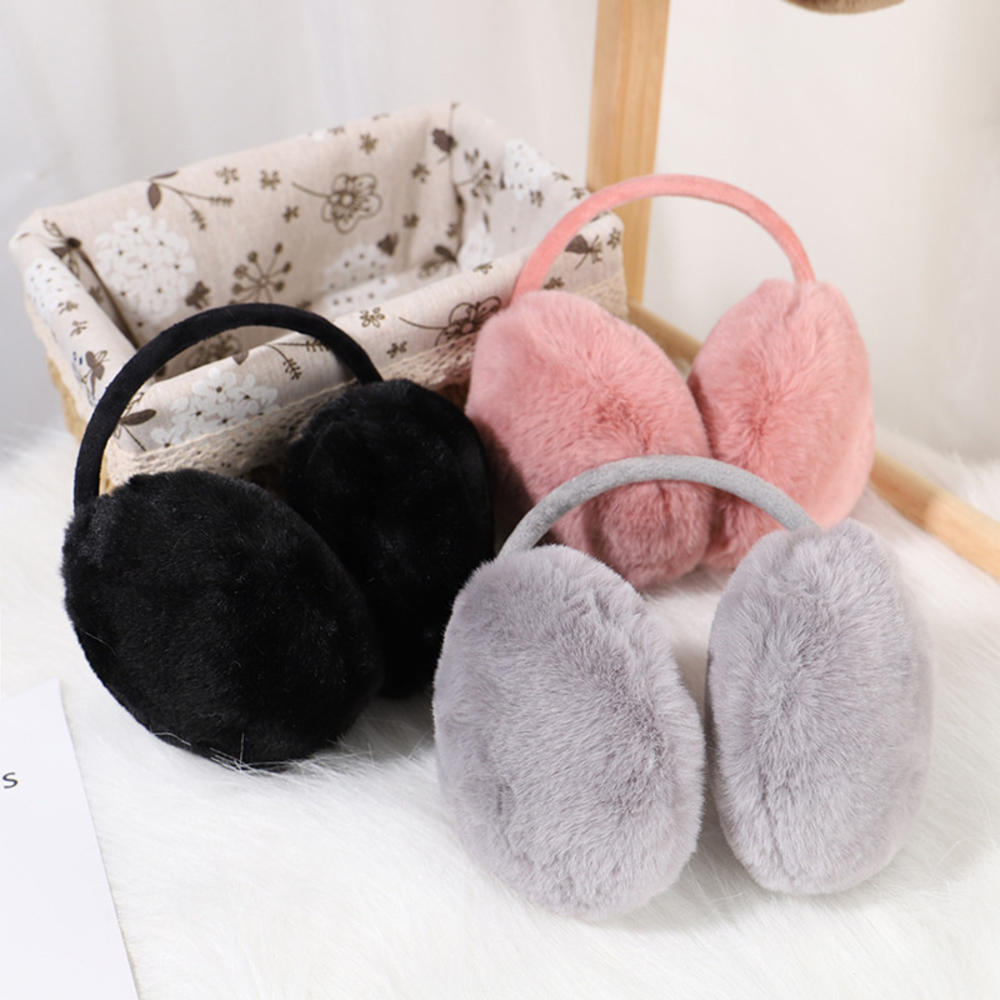 Зимние наушники, пушистые женс – обзор и цена Earmuffs Foldable