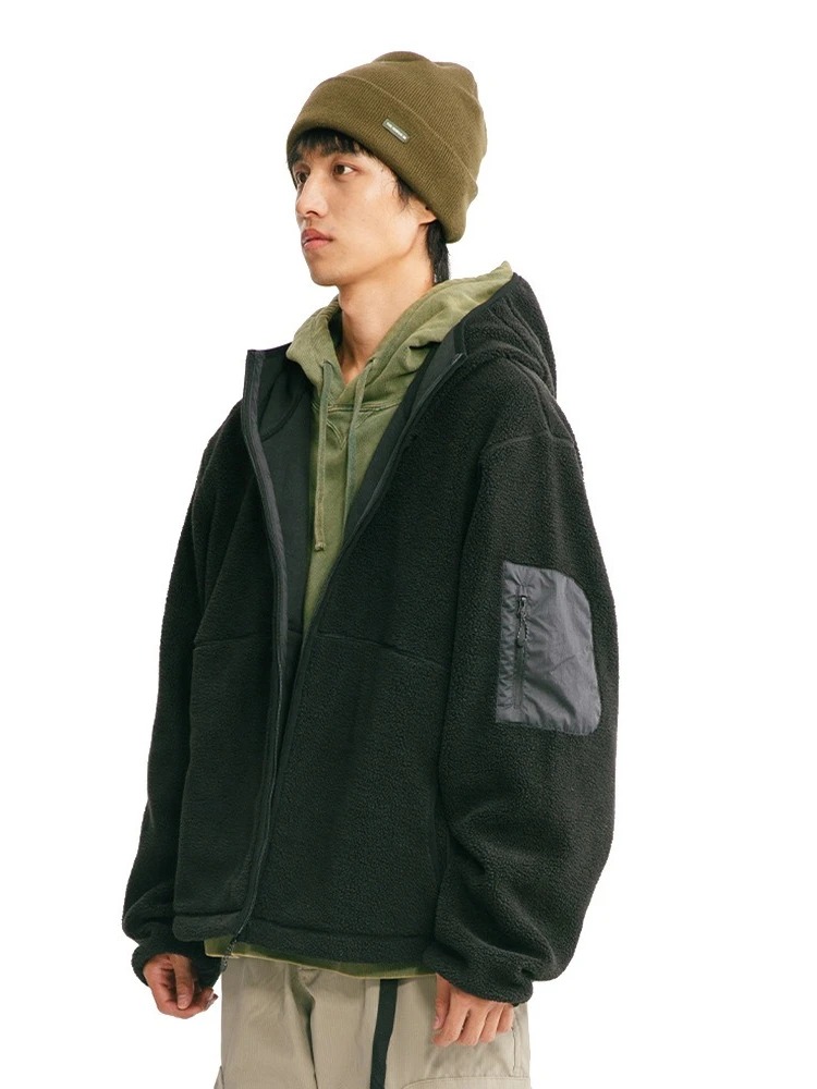 Мужская толстовка с капюшоном  – обзор и цена Sherpa Hoodie Fleece