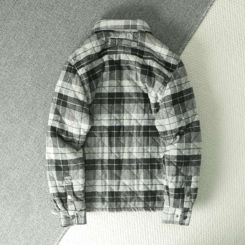 Осень-зима, мужская клетчатая  – обзор и цена Flannel Shirt Lined