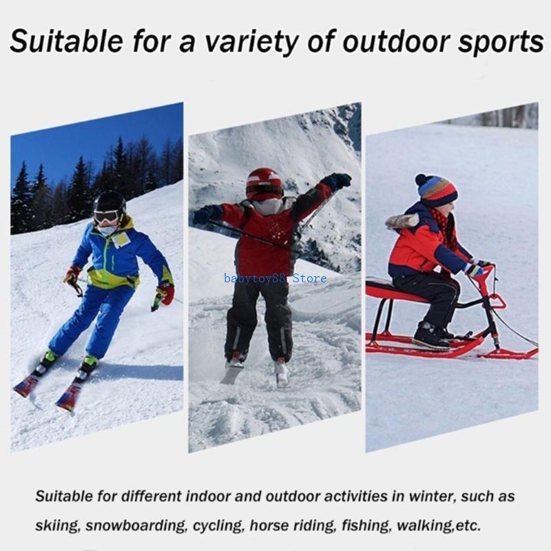 Y4UD Детские утепленные зимние – обзор и цена Snow Glove Insulated