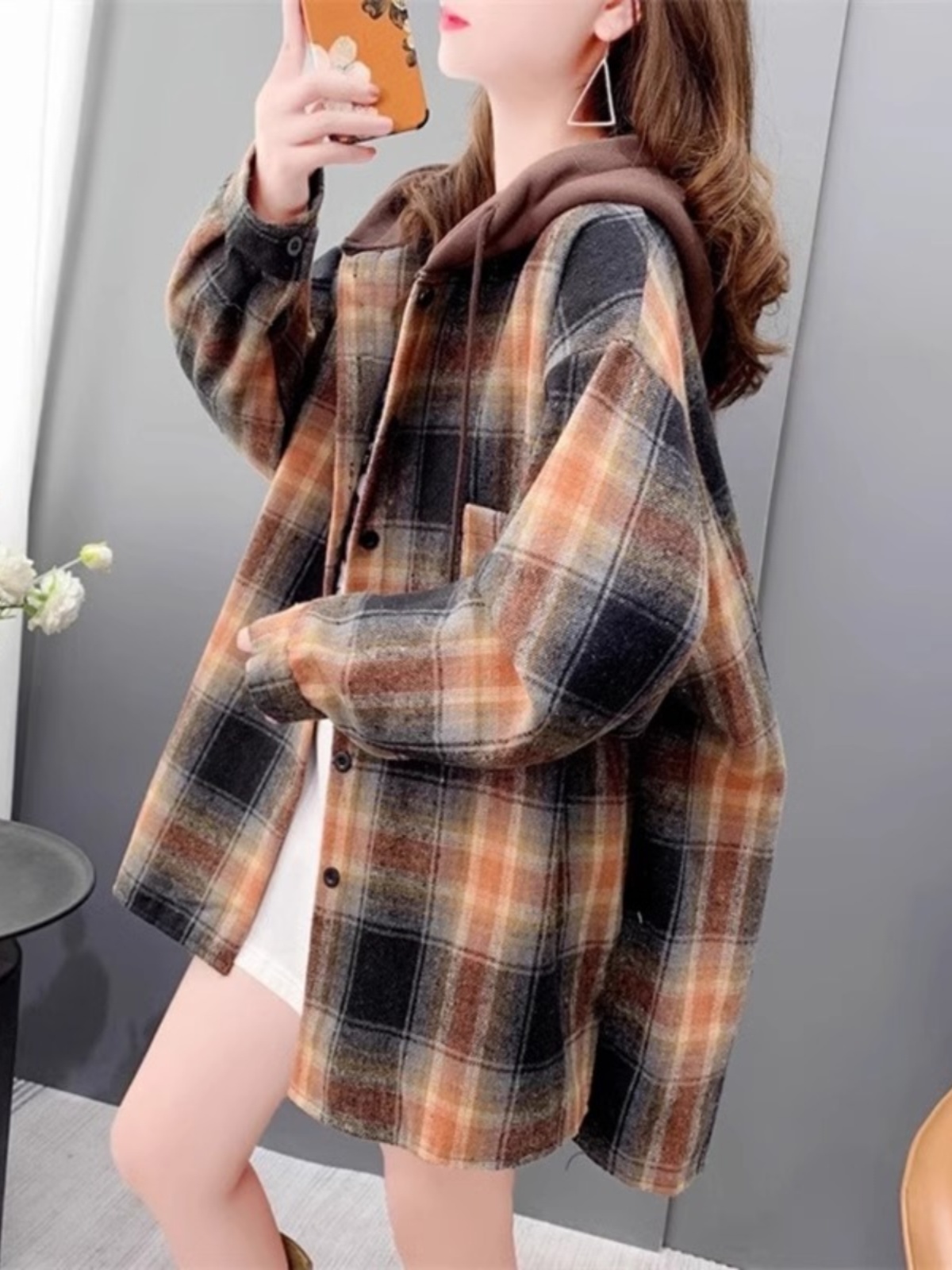 Женская фланелевая рубашка-кур – обзор и цена Flannel Shirt Lined