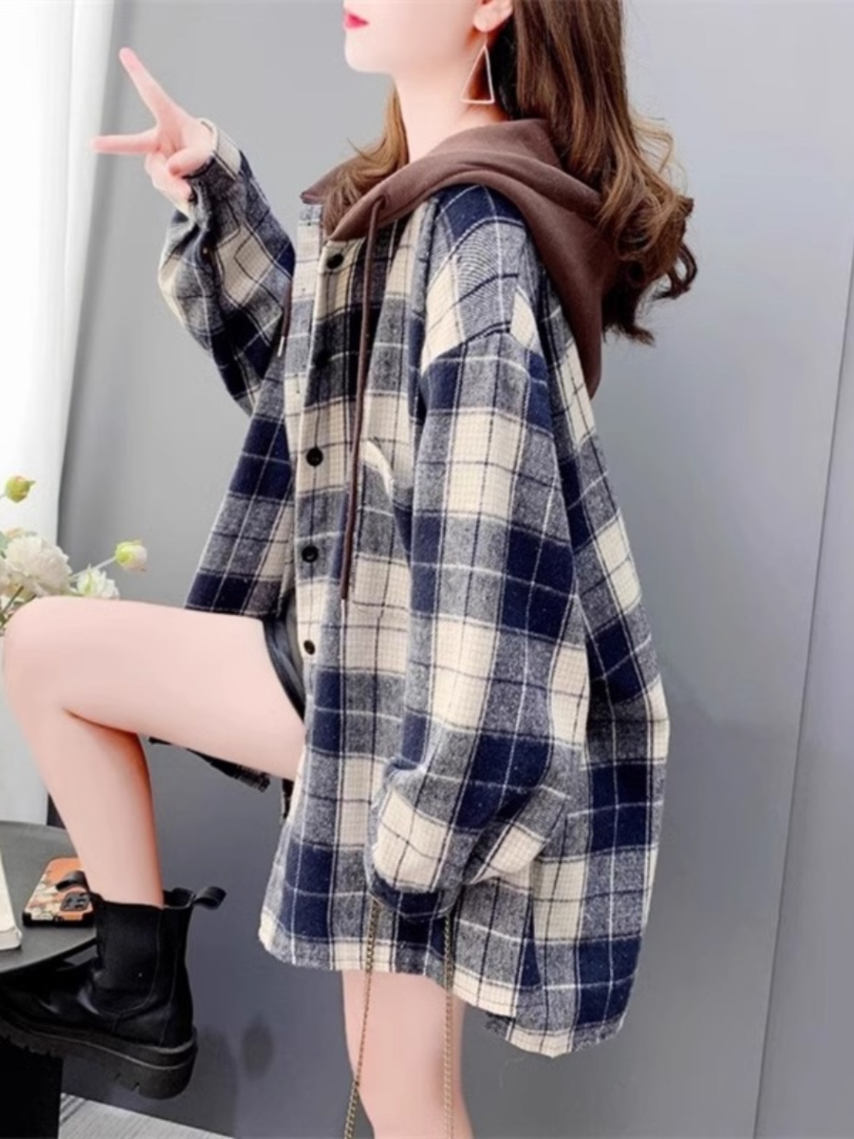 Женская фланелевая рубашка-кур – обзор и цена Flannel Shirt Lined