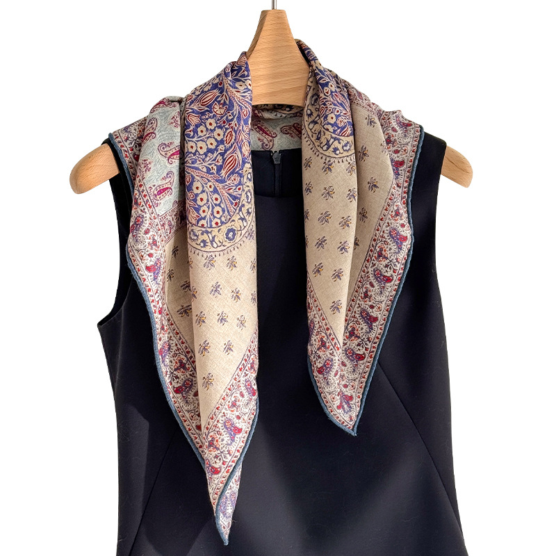 70% шерсть 30% натуральный шел – обзор и цена Wool Scarf Men