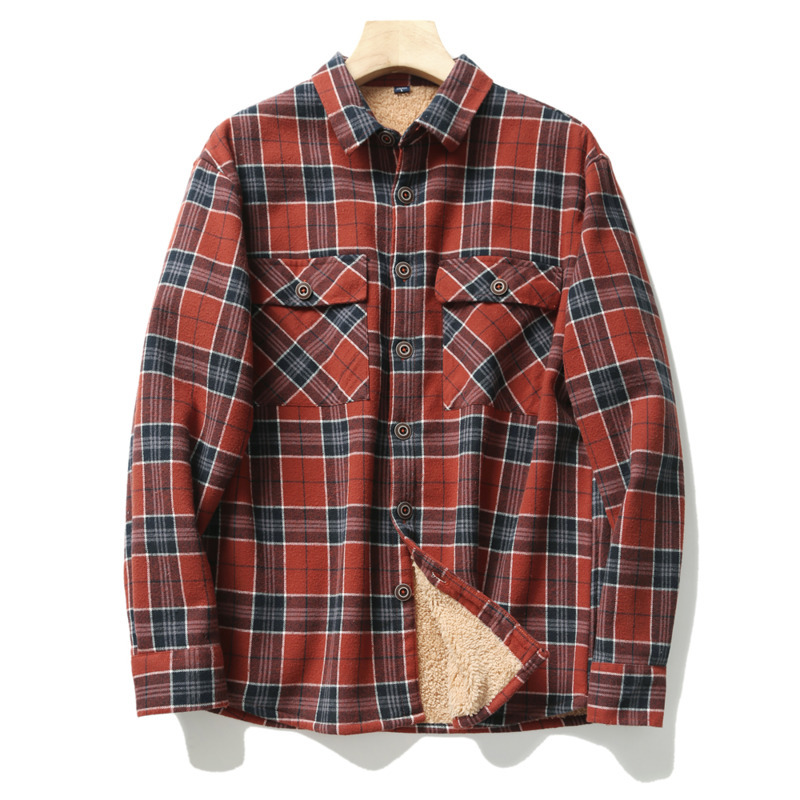 Мужские фланелевые рубашки в к – обзор и цена Flannel Shirt Lined