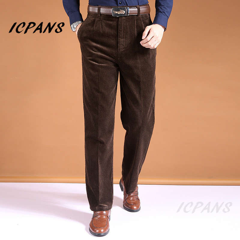ICPANS толстые теплые осенне-з – обзор и цена Corduroy Pant Warm
