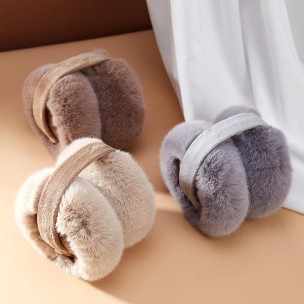 Женские зимние наушники, плюше – обзор и цена Earmuffs Foldable