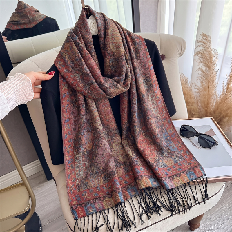 Новые роскошные женские осенне – обзор и цена Cashmere Pashmina Wrap