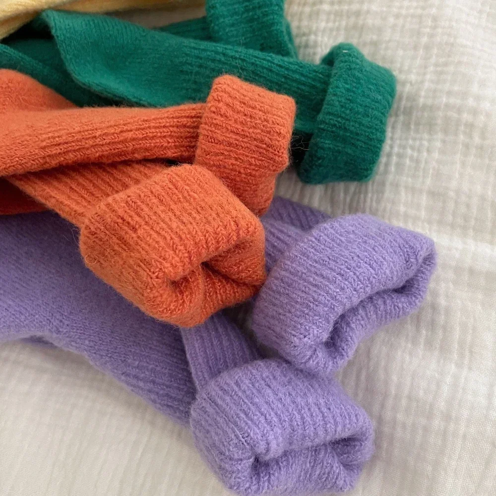 Однотонные женские зимние толс – обзор и цена Thermal Sock Wool