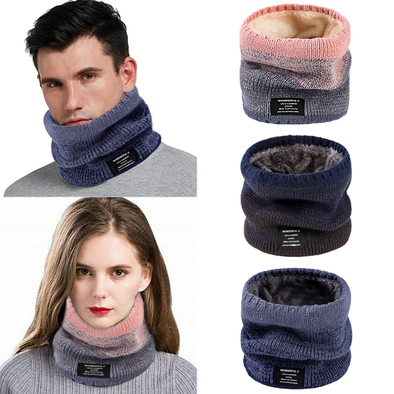Зимний женский и мужской вязан – обзор и цена Wool Scarf Men