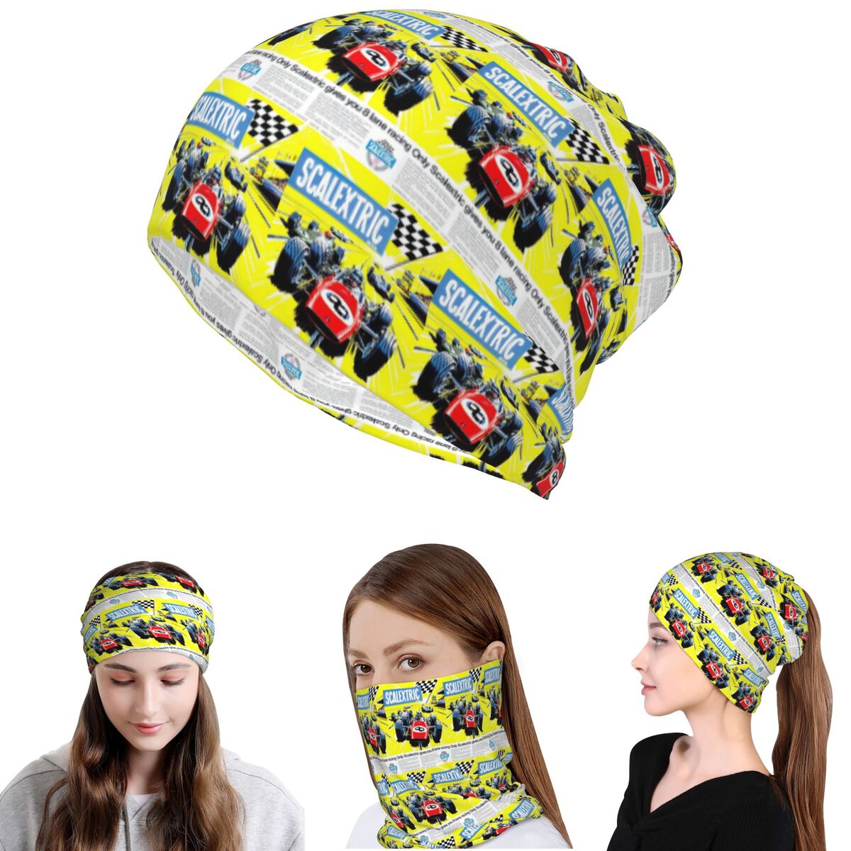 Винтажная бандана-шарф Scalext – обзор и цена Knit Beanie Hat Warm