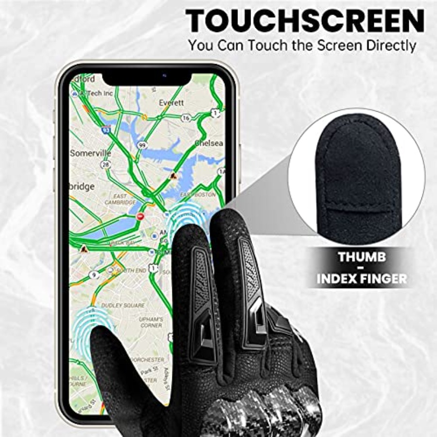 Мотоциклетные перчатки с сенсо – обзор и цена Touch Screen Gloves