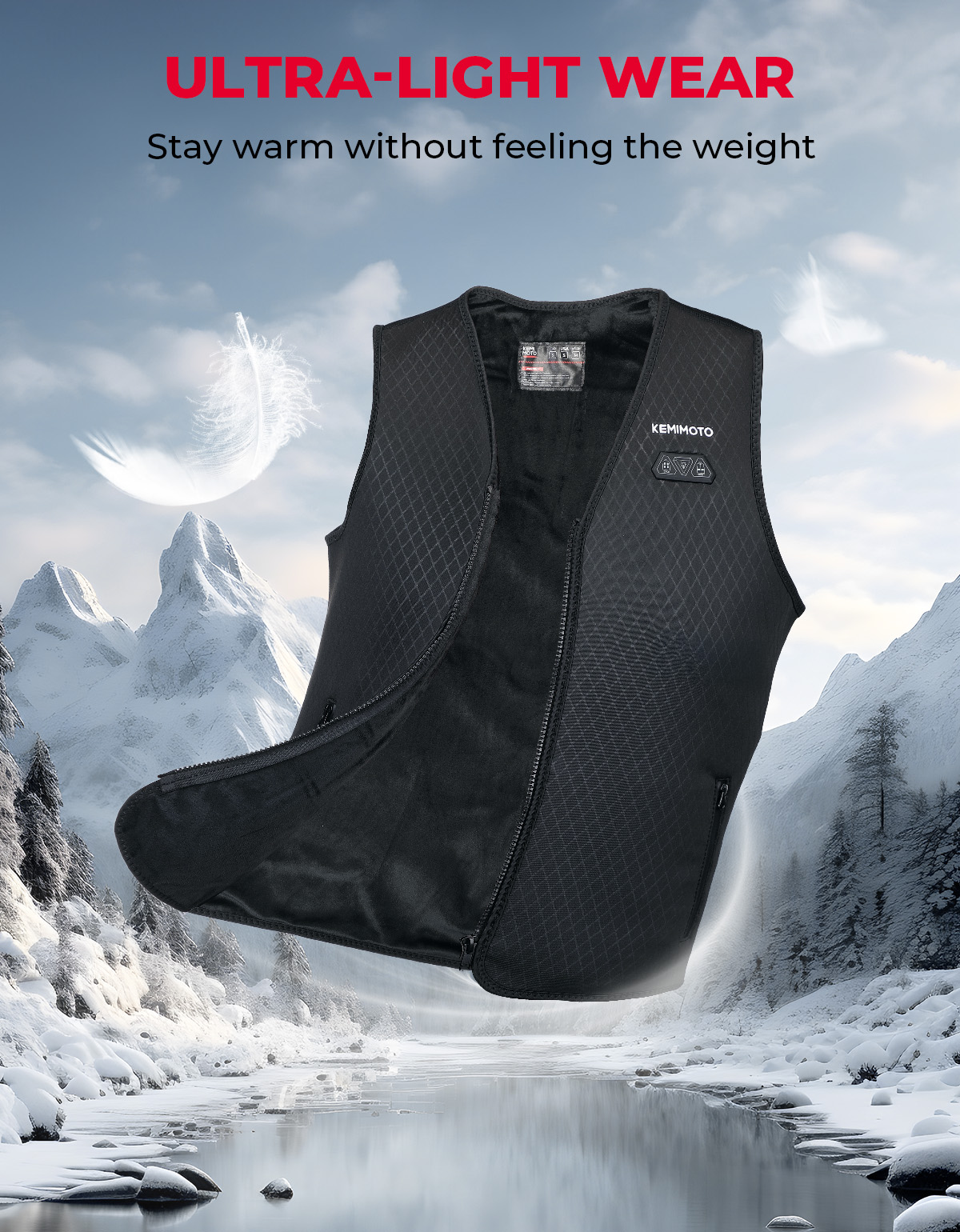 Легкий жилет с подогревом, пит – обзор и цена Heated Vest Battery
