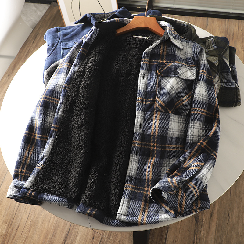 Мужская фланелевая рубашка в к – обзор и цена Flannel Shirt Lined