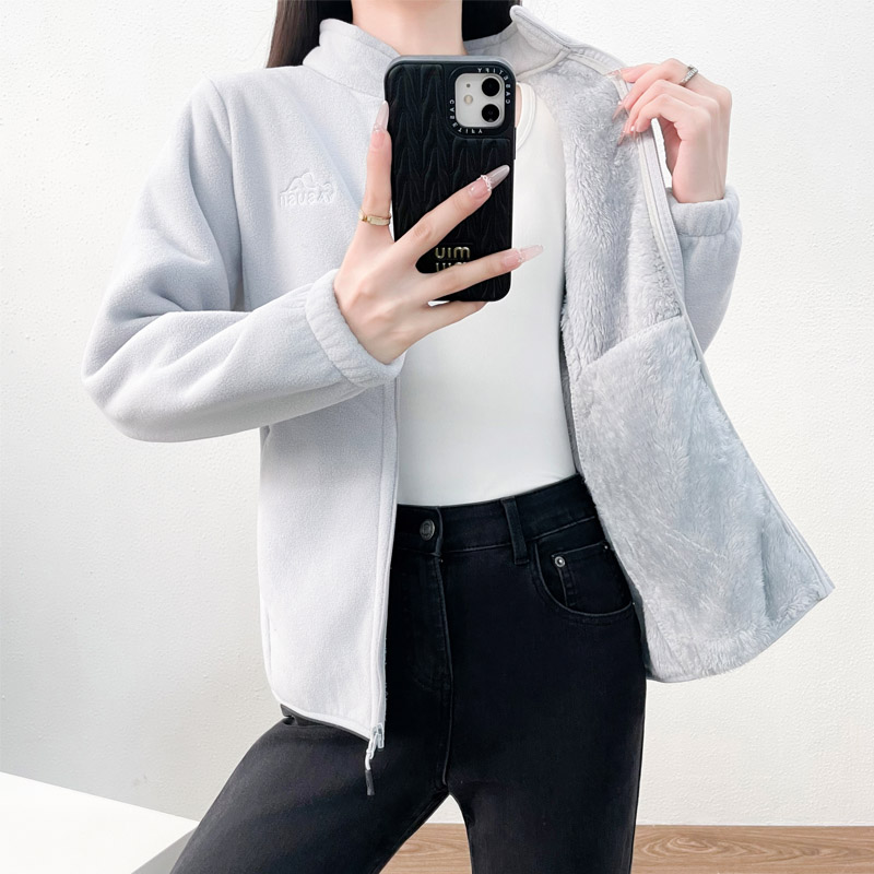 Флисовая толстовка без шапки,  – обзор и цена Sherpa Hoodie Fleece