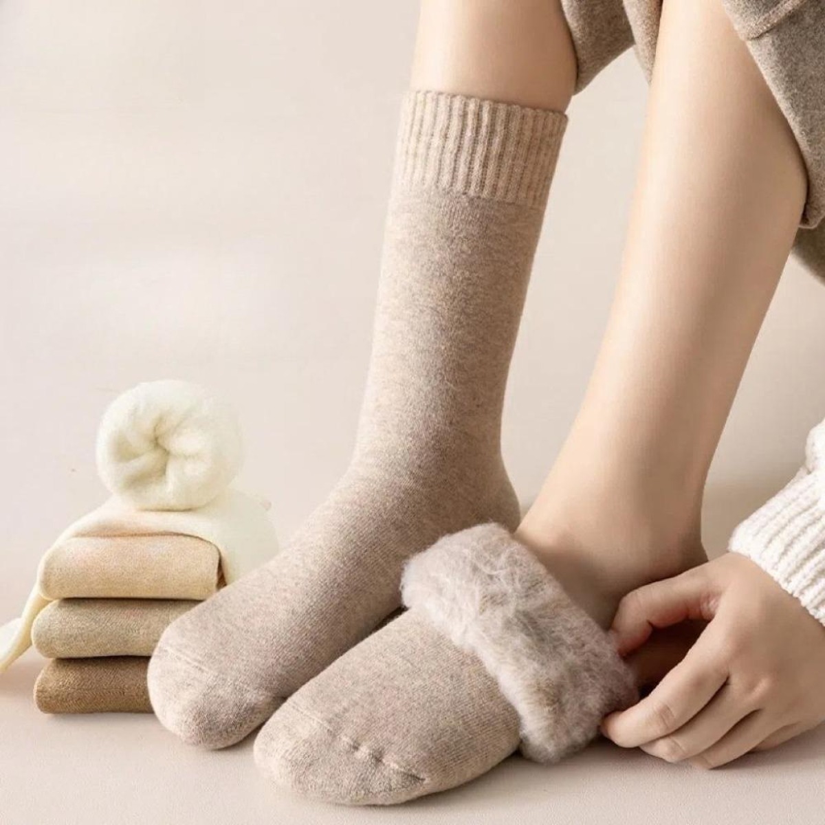 1 пара зимних теплых термоноск – обзор и цена Thermal Sock Wool