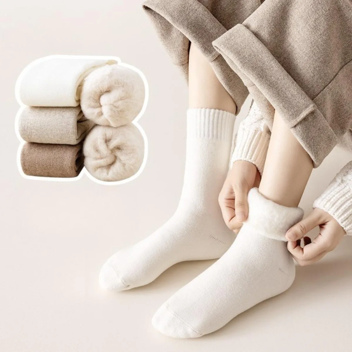 1 пара зимних теплых термоноск – обзор и цена Thermal Sock Wool