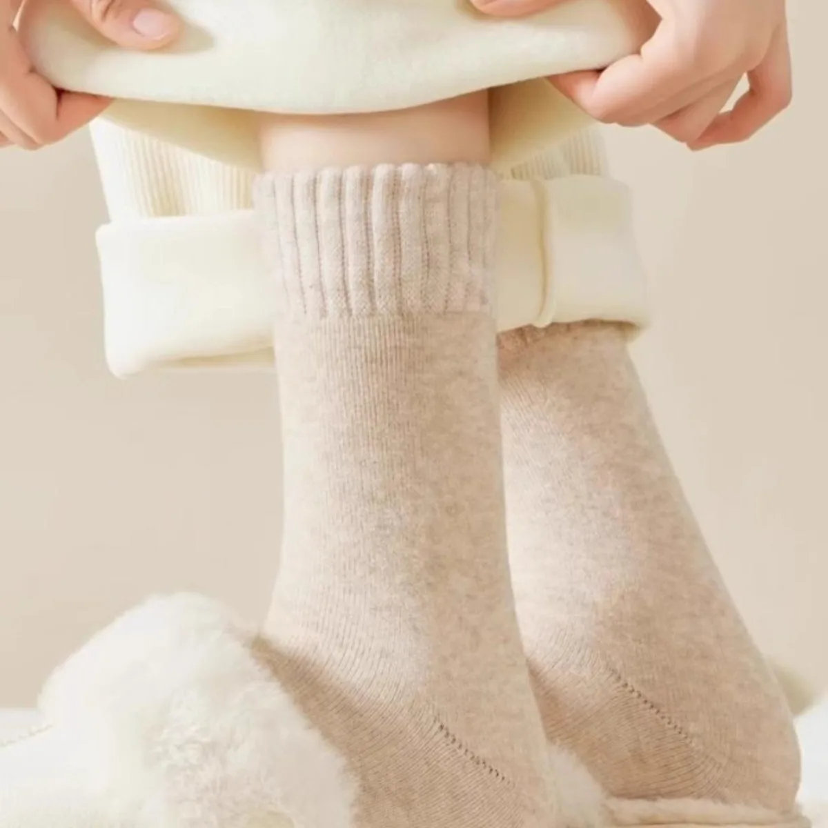 1 пара зимних теплых термоноск – обзор и цена Thermal Sock Wool