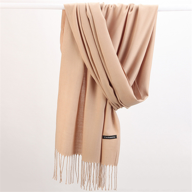 Женский однотонный шарф, кашем – обзор и цена Cashmere Pashmina Wrap