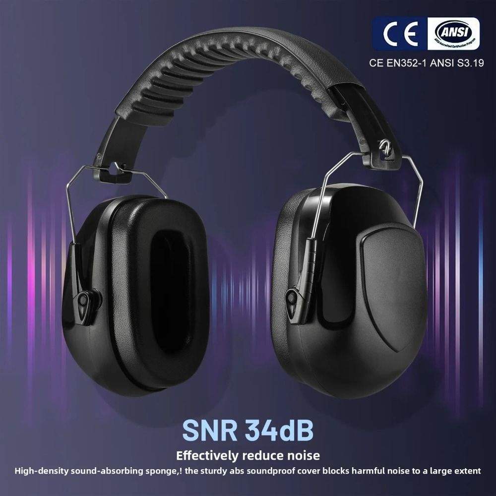 Прочные звукоизолирующие наушн – обзор и цена Earmuffs Foldable