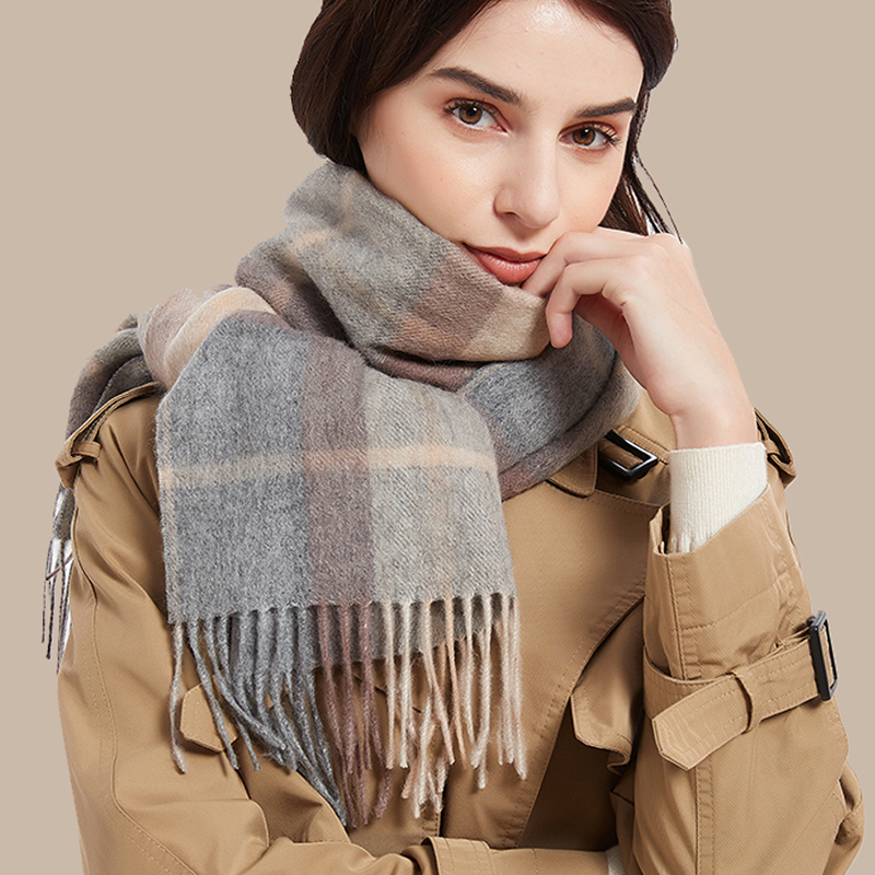 2025 высокопроизводительные кр – обзор и цена Wool Scarf Men
