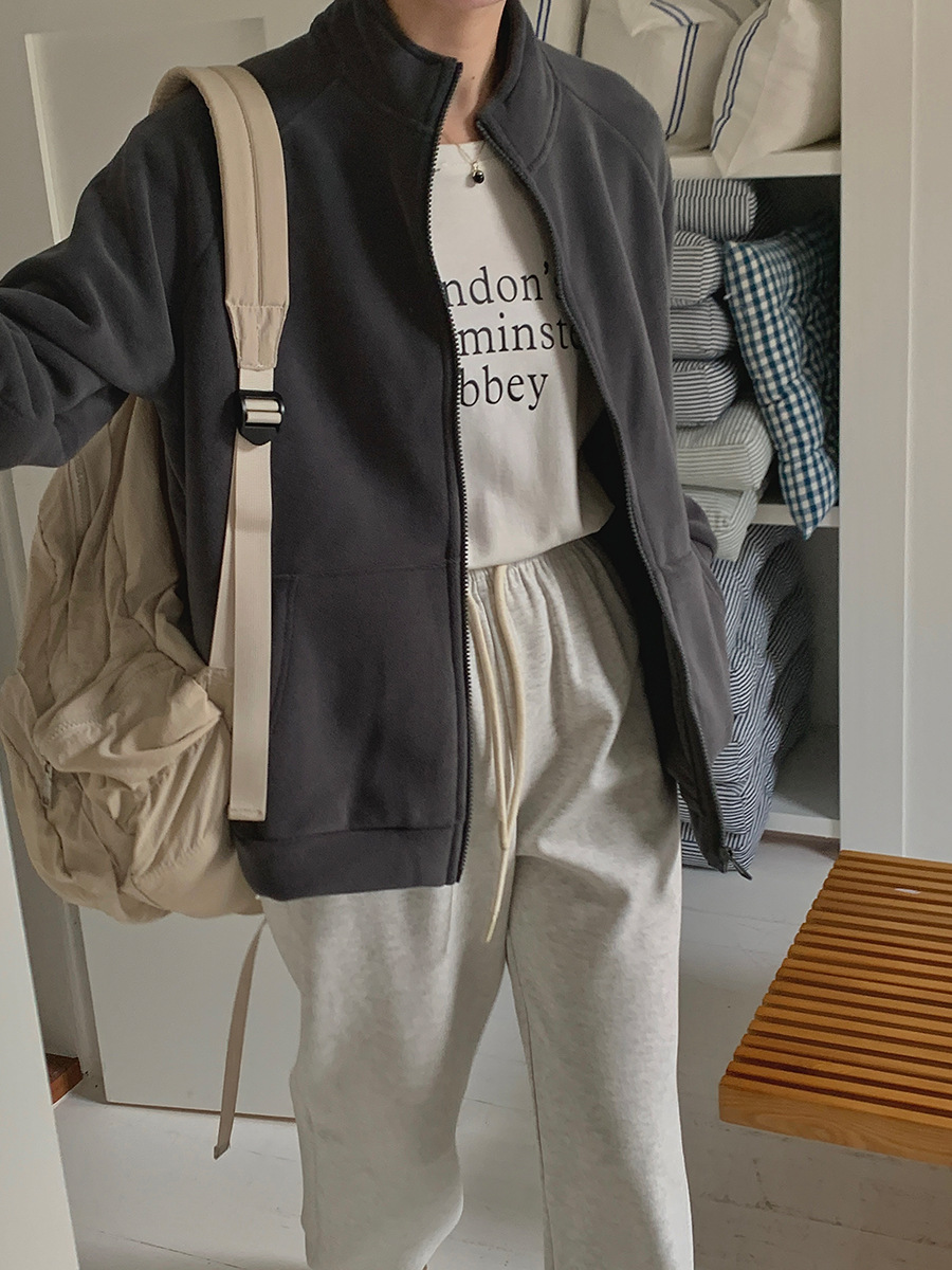 Флисовая толстовка без шапки,  – обзор и цена Sherpa Hoodie Fleece