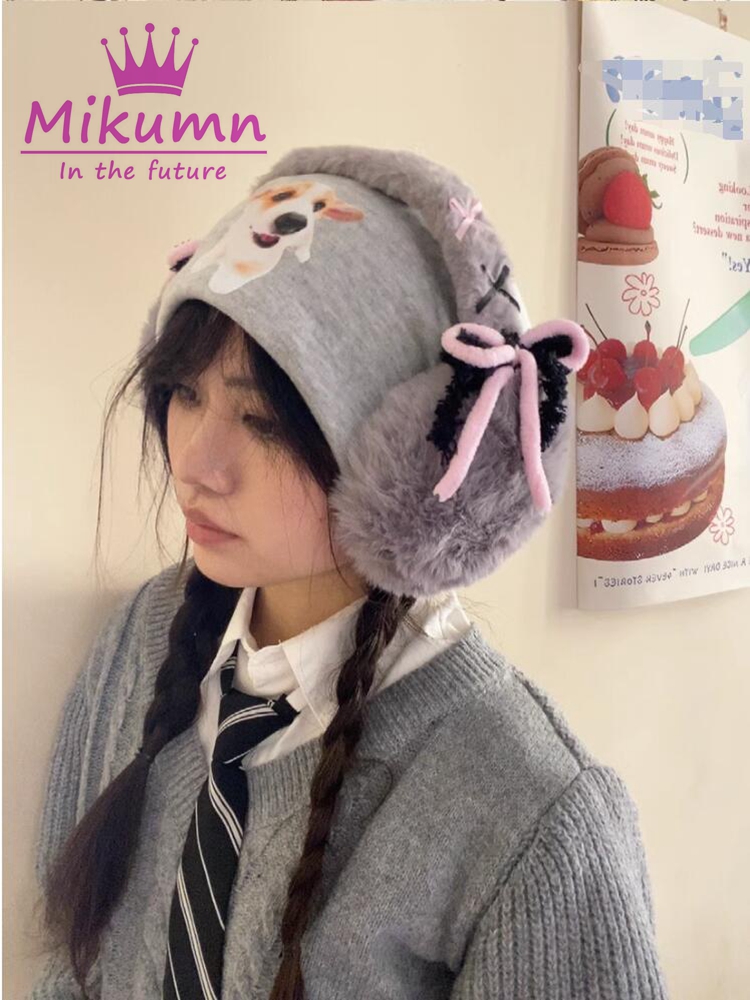 Mikumn Harajuku Y2k милый слад – обзор и цена Earmuffs Foldable